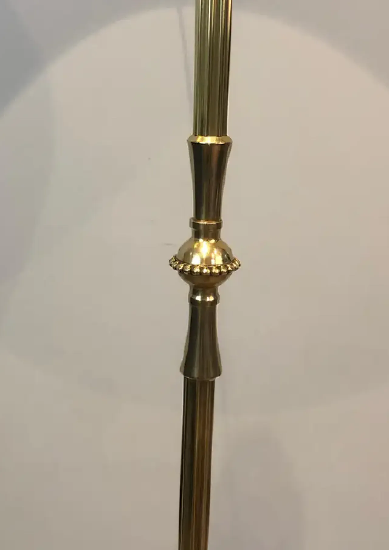 Brass floor lamp by Maison Jansen, 1940s 4