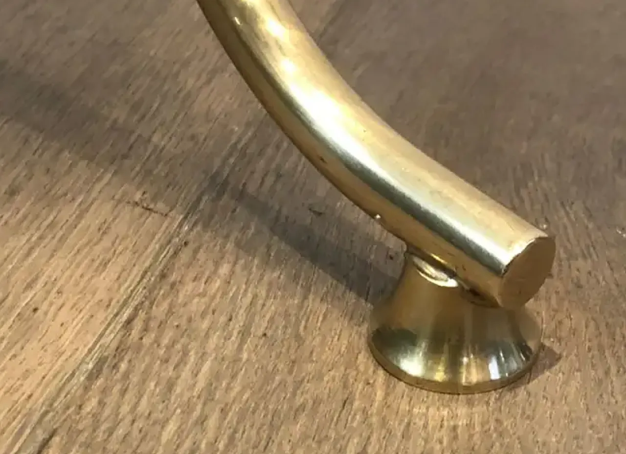 Brass floor lamp by Maison Jansen, 1940s 7