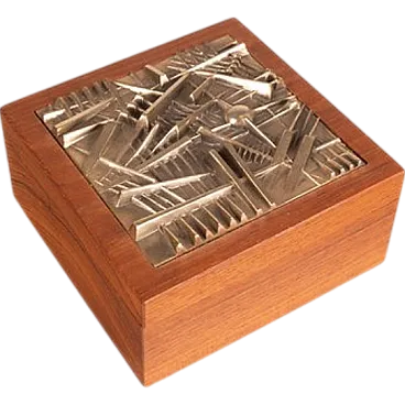 Box by Arnaldo Pomodoro for Edizioni Ars D, 1980s