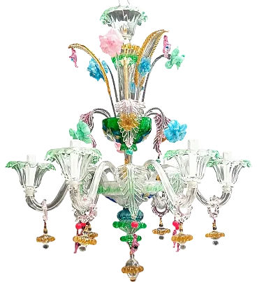 Chandelier in Murano glass, 1940s