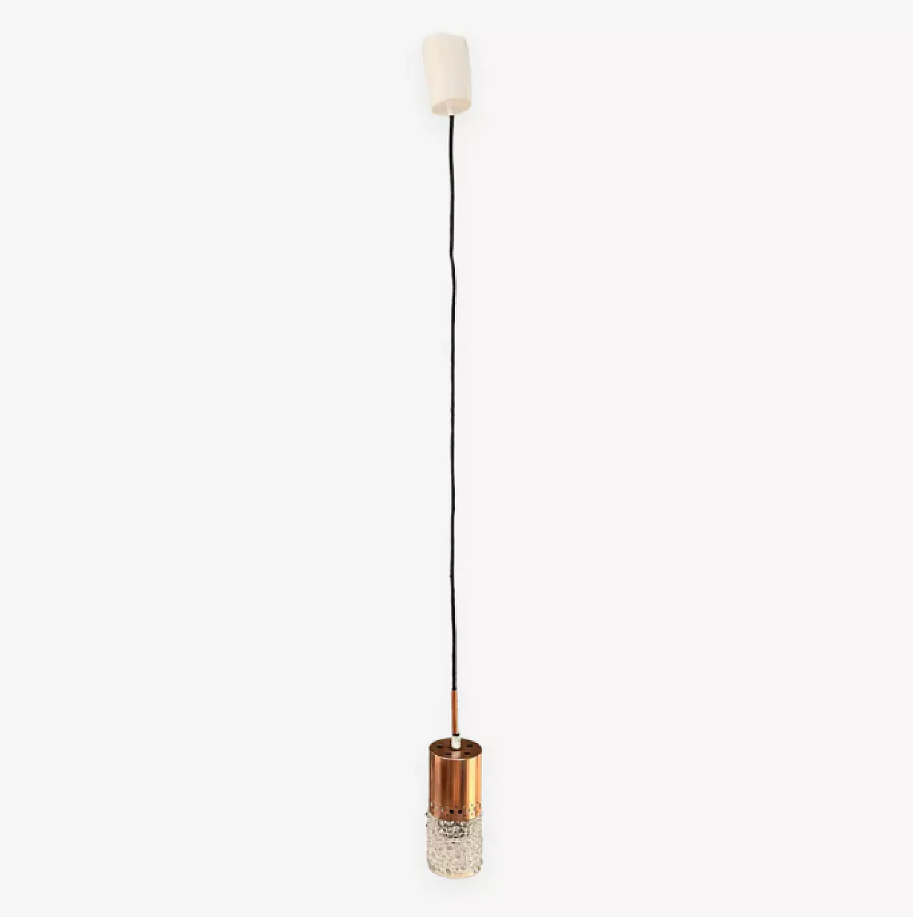 Pendant lamp by F. Perceny for VEB Narva Leuchten, 1970s 1