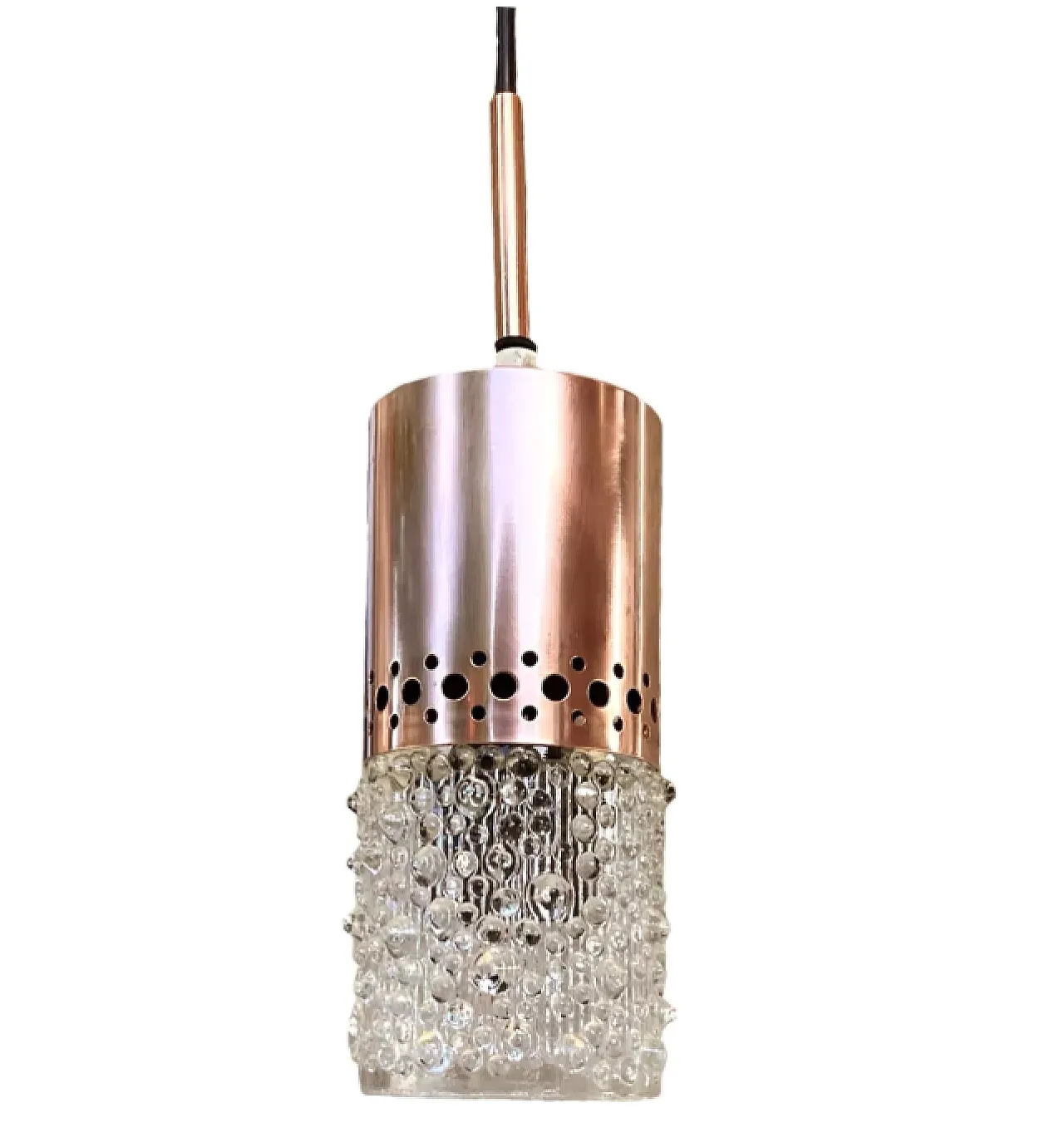 Pendant lamp by F. Perceny for VEB Narva Leuchten, 1970s 6