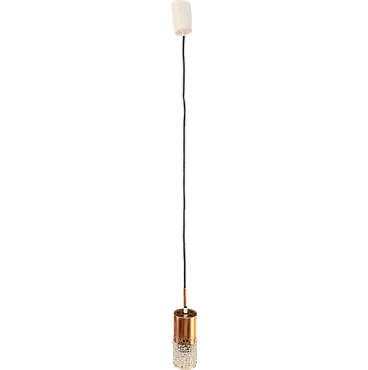 Pendant lamp by F. Perceny for VEB Narva Leuchten, 1970s