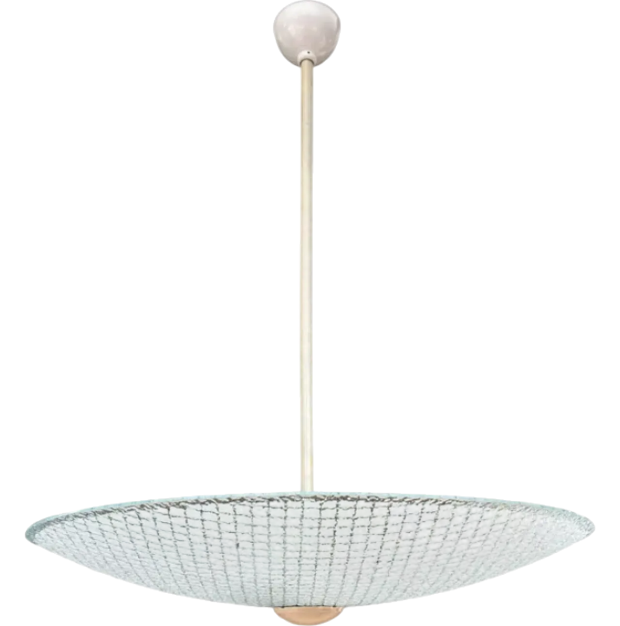 Umbrella chandelier by VEB Narva Luchten, 1970s 6