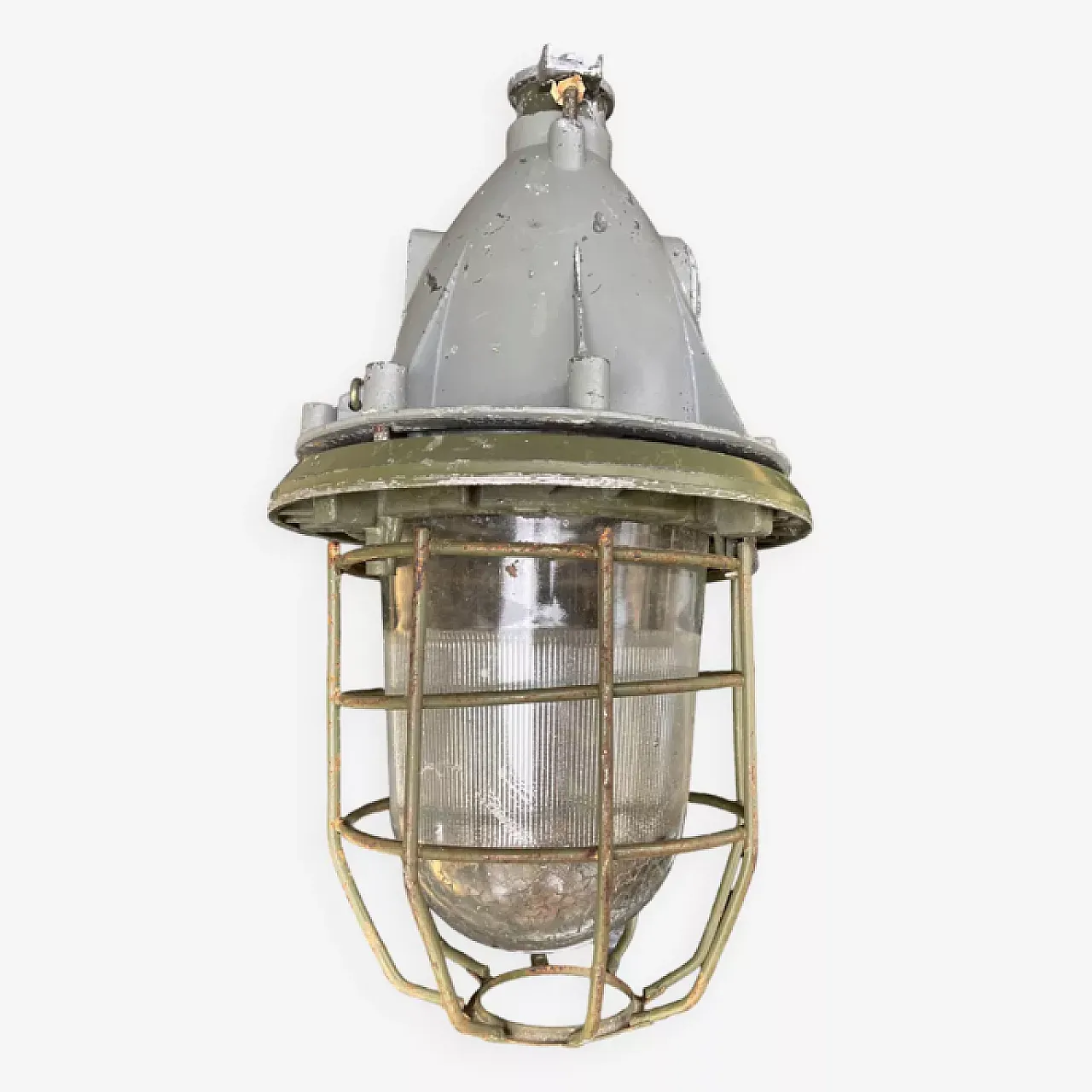 Industrial ceiling lamp, 1970s 1