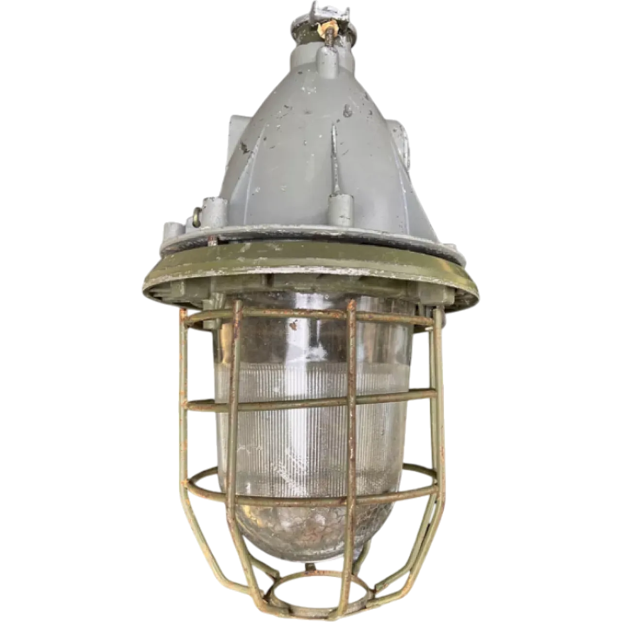 Industrial ceiling lamp, 1970s 6