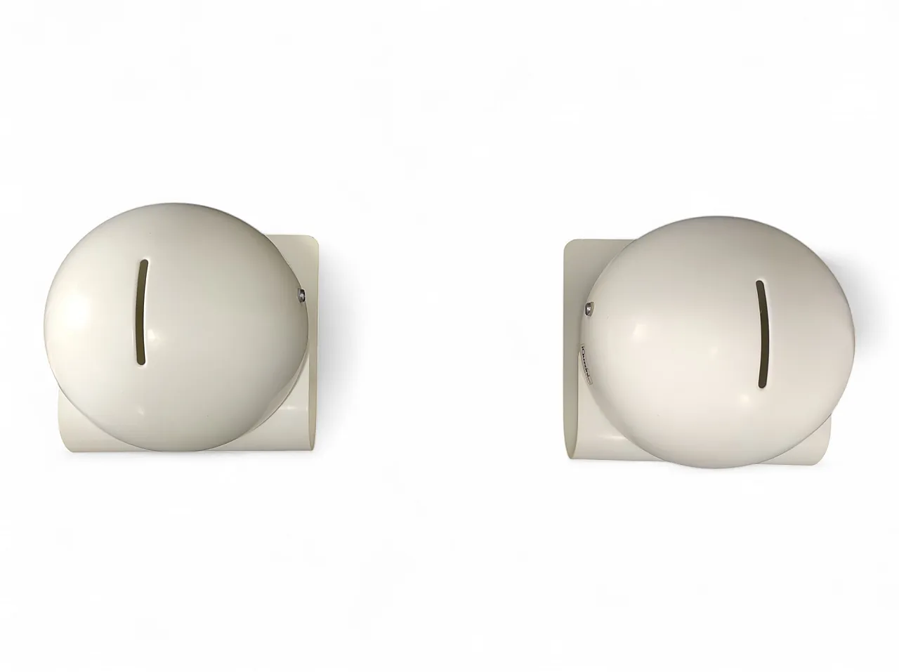 Bugia wall lamps by G. Cormio for Guzzini, 1970s, set of 2 11