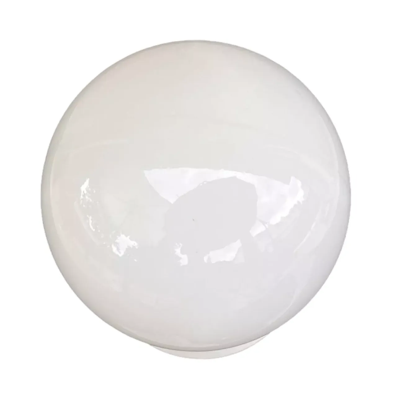 White spherical wall lamp, 1960s 4