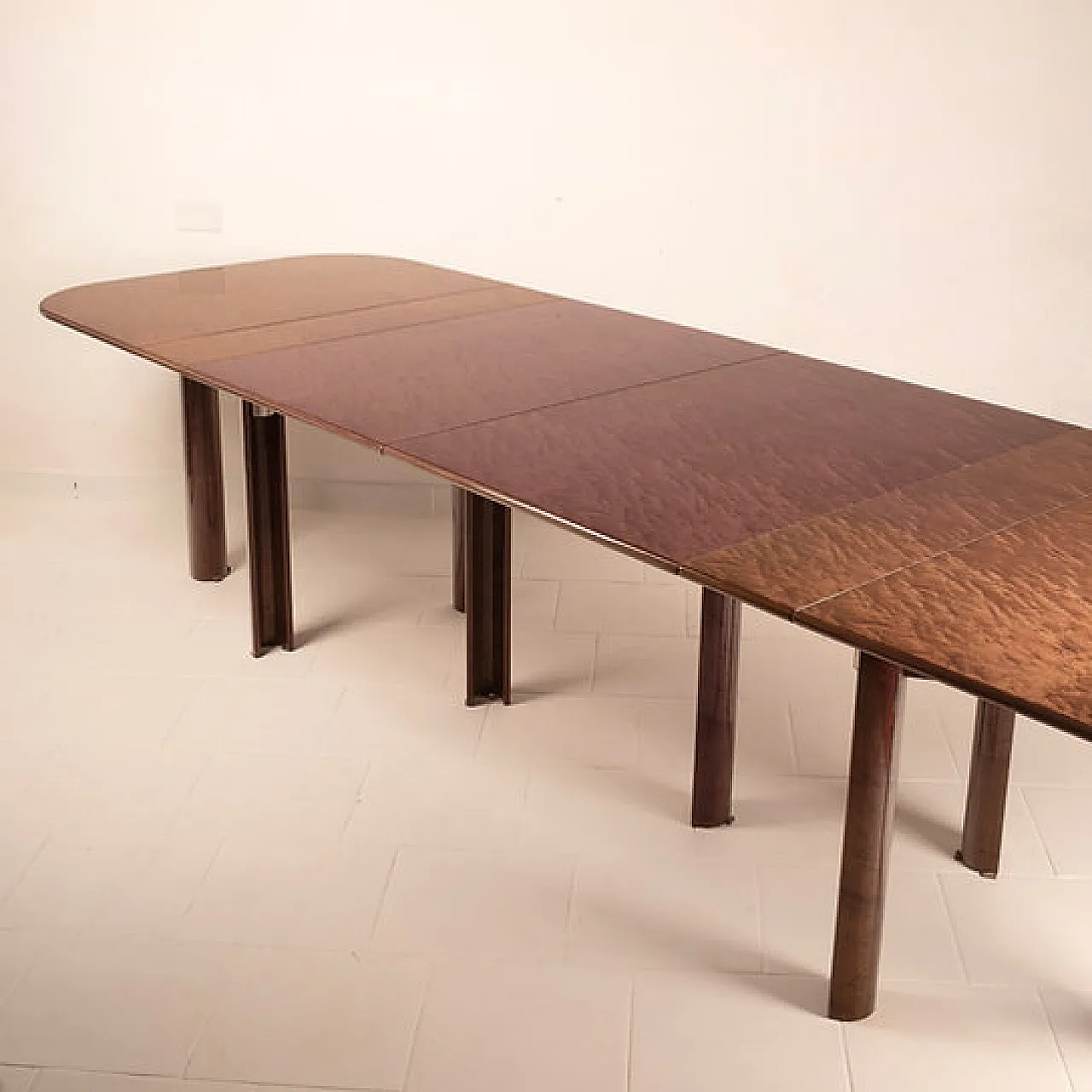 Dinner table by Giovanni Offredi for Saporiti Italia, 1980s 4