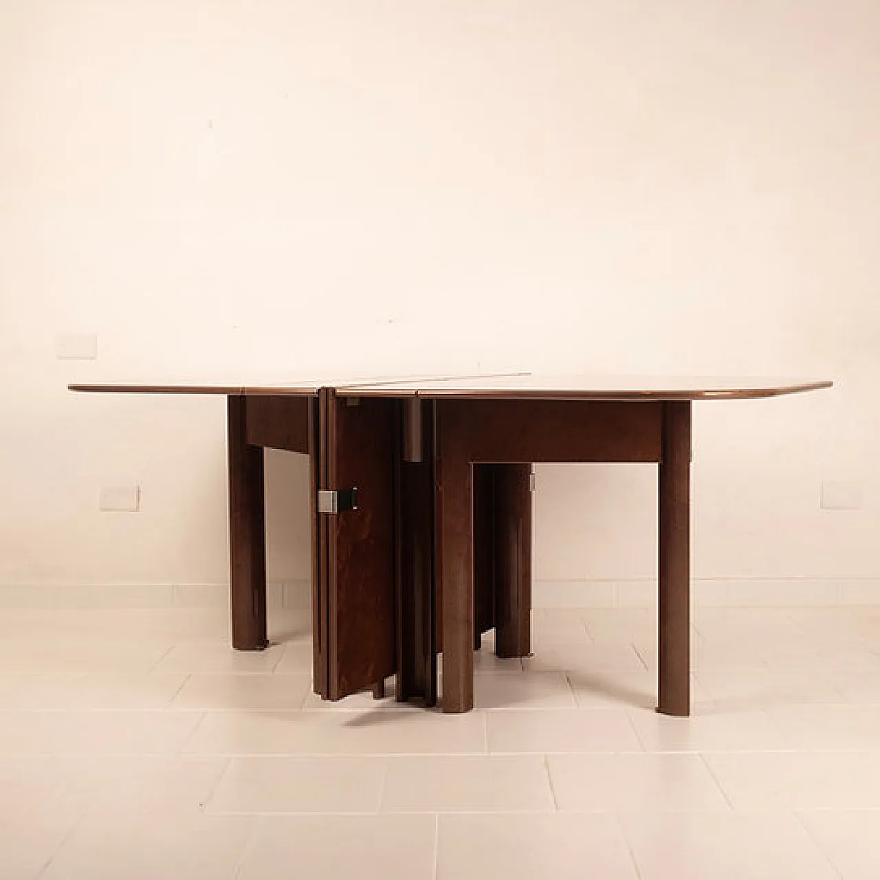 Dinner table by Giovanni Offredi for Saporiti Italia, 1980s 5