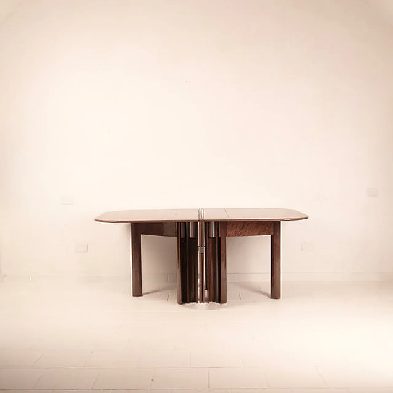 Dinner table by Giovanni Offredi for Saporiti Italia, 1980s 15