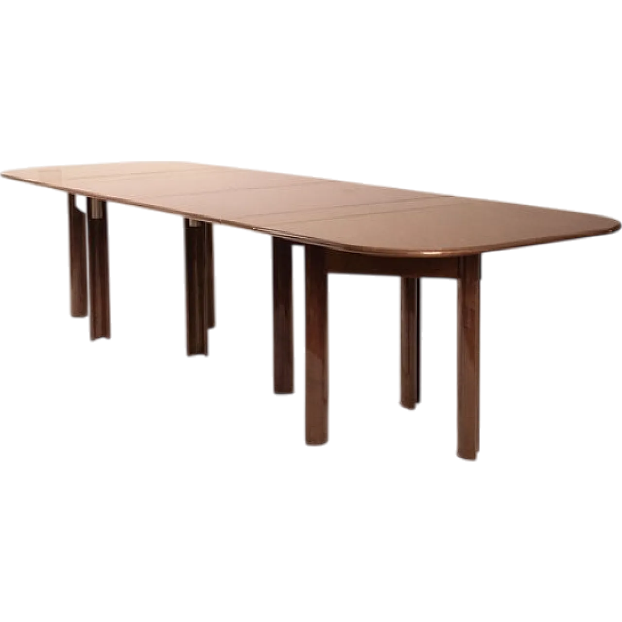 Dinner table by Giovanni Offredi for Saporiti Italia, 1980s 16