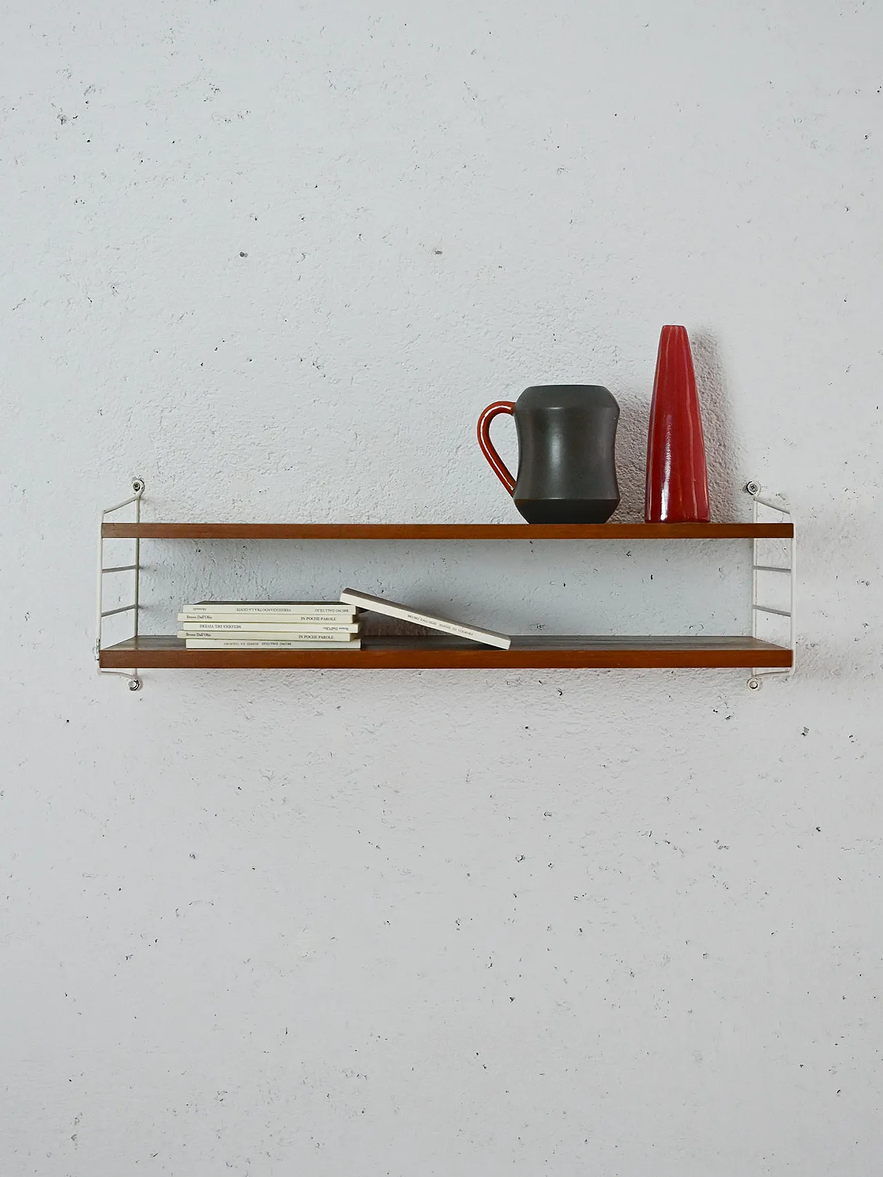 Scandinavian shelving with two shelves 1