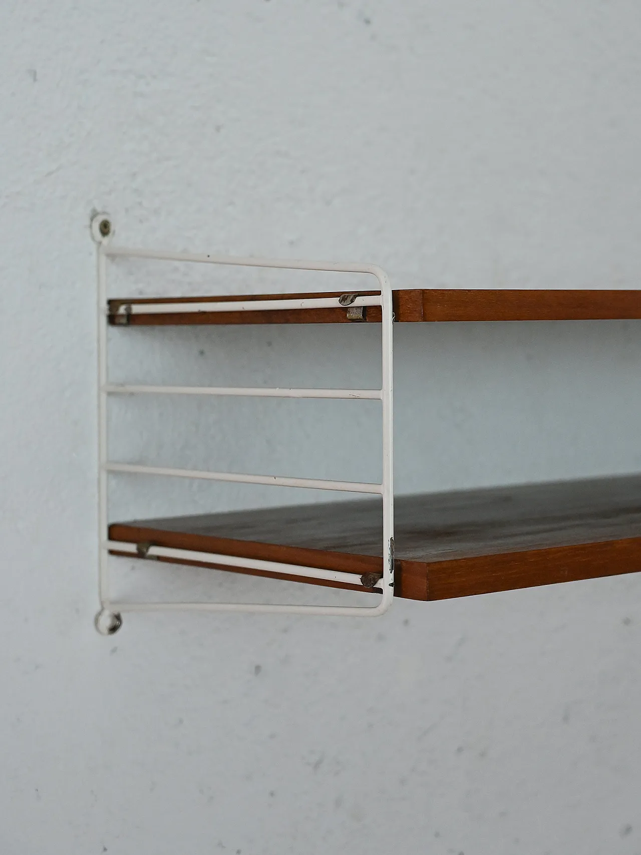 Scandinavian shelving with two shelves 4