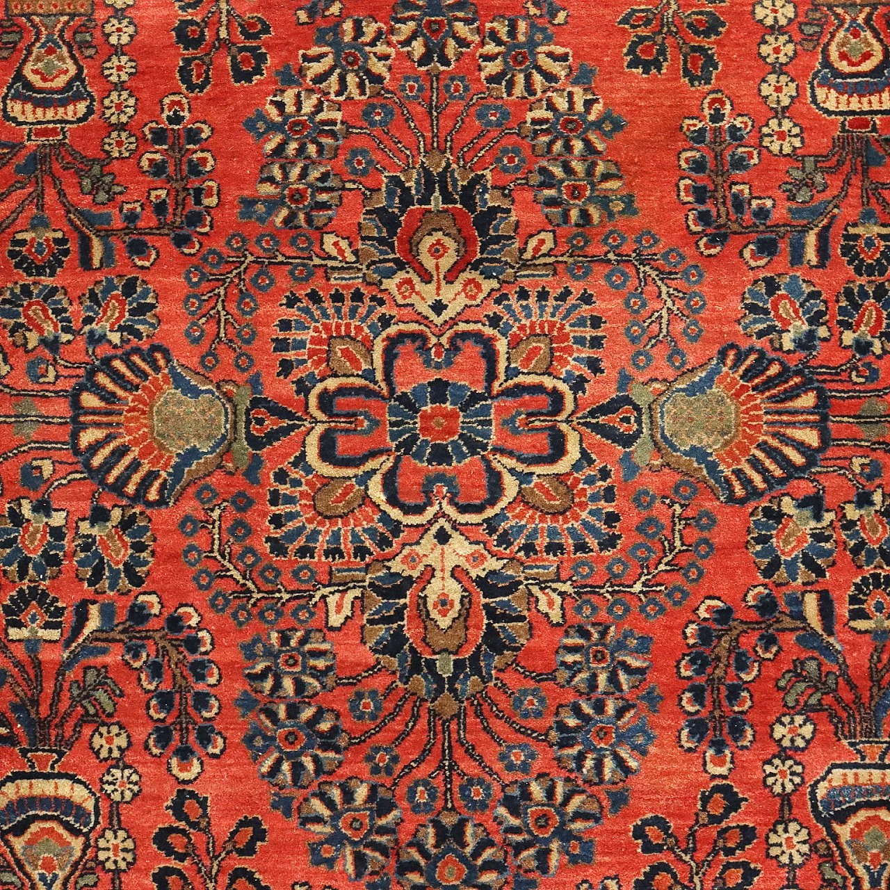 Saruk American cotton and wool rug, late 20th century 3