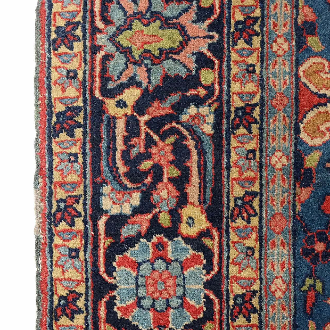 Mashad carpet in cotton and wool, late 20th century 6