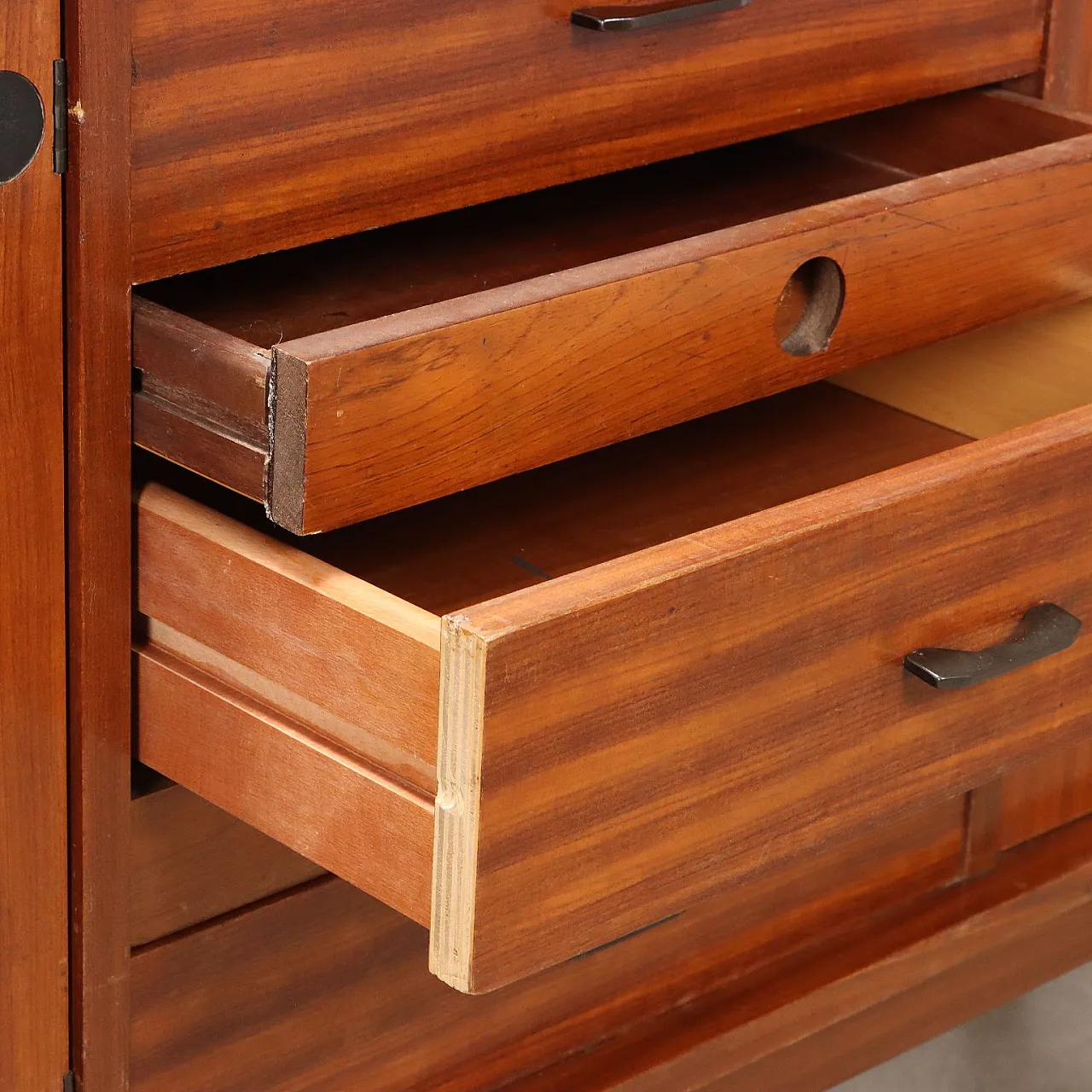 Sideboard in mahogany veneer, 1960s 3