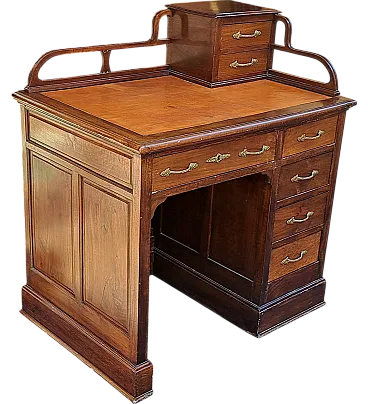 Liberty center desk in walnut, 30s