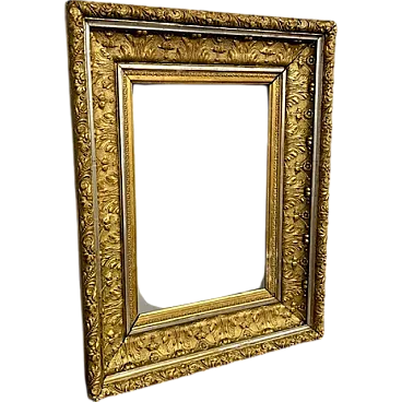 Gold and silver leaf frame, 19th century