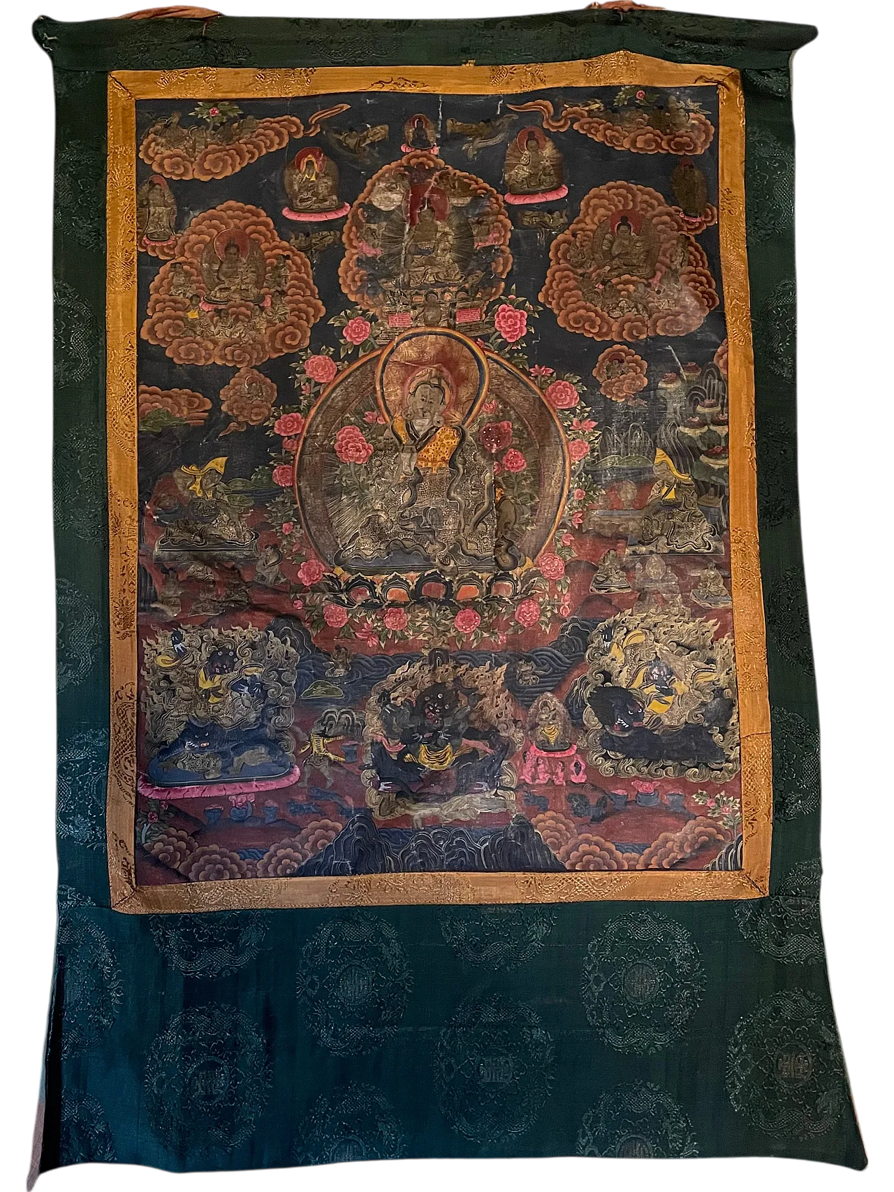 Thangka Cina o Tibet XIX sec 9