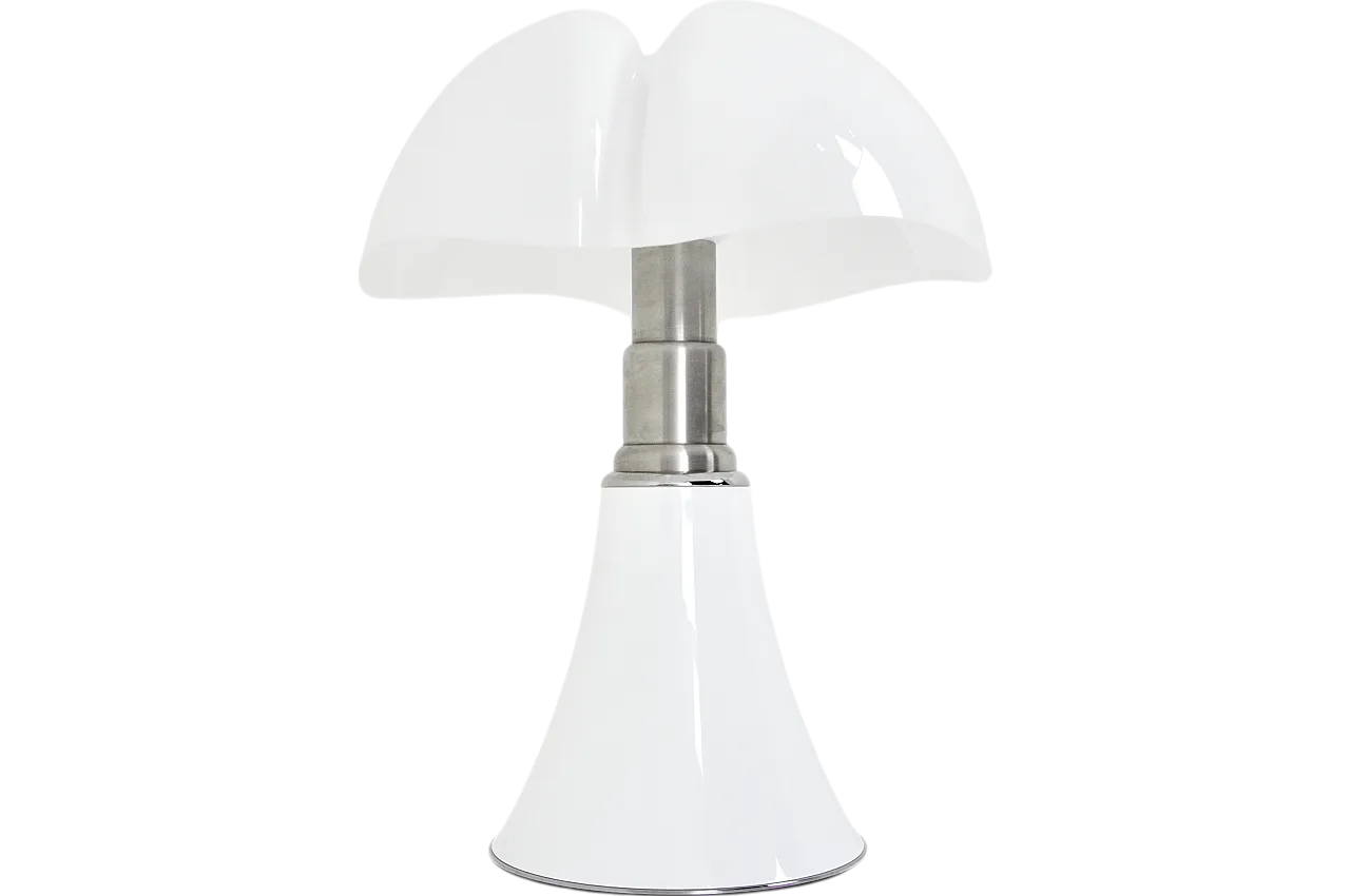 White Pipistrello Table Lamp by Gae Aulenti for Martinelli Luce 14