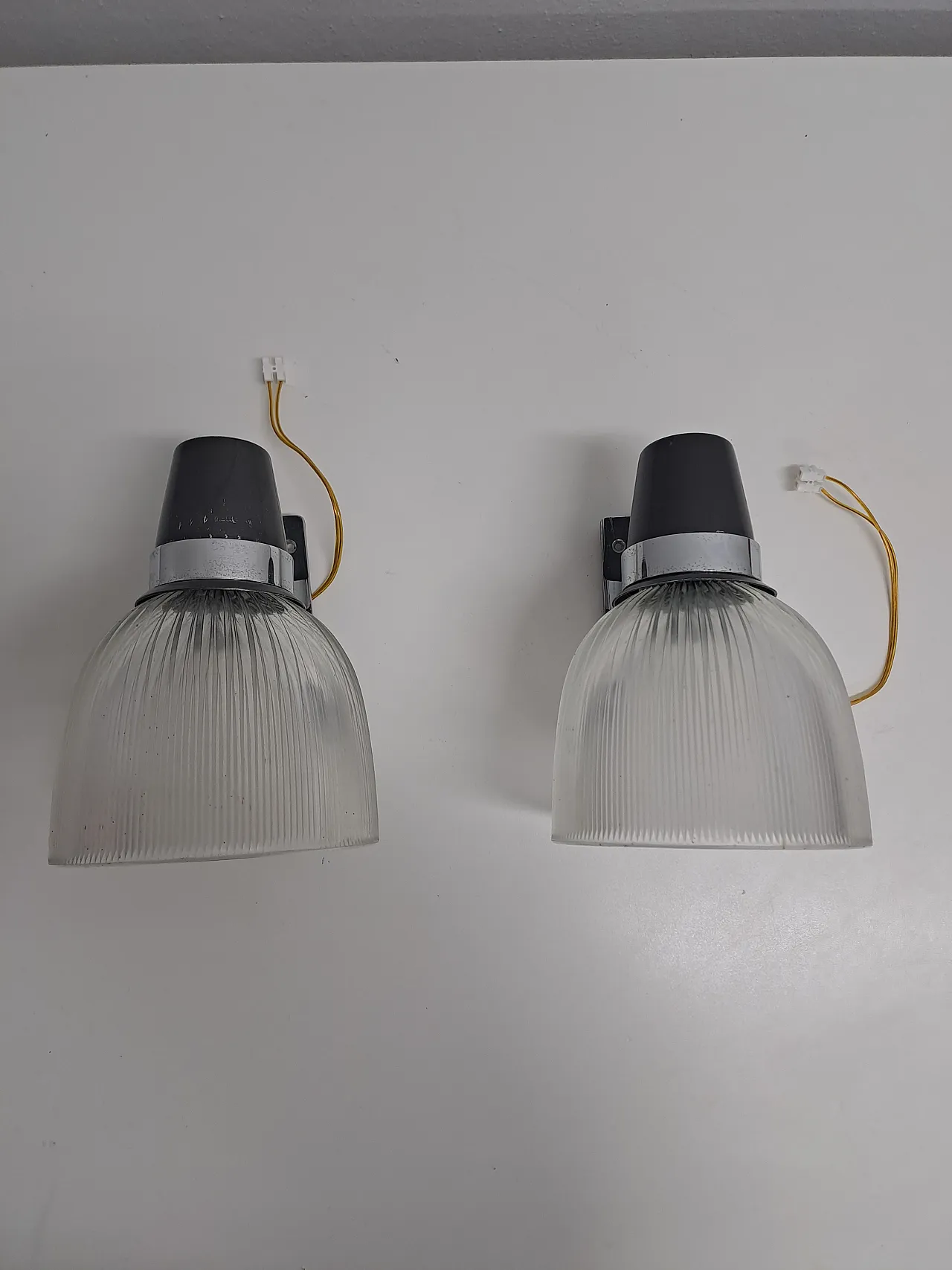 Pair of LP5 wall lights by Ignazio Gardella for Azucena, 1950s 2