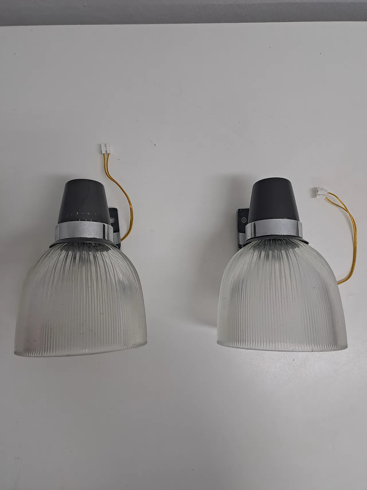 Pair of LP5 wall lights by Ignazio Gardella for Azucena, 1950s 3