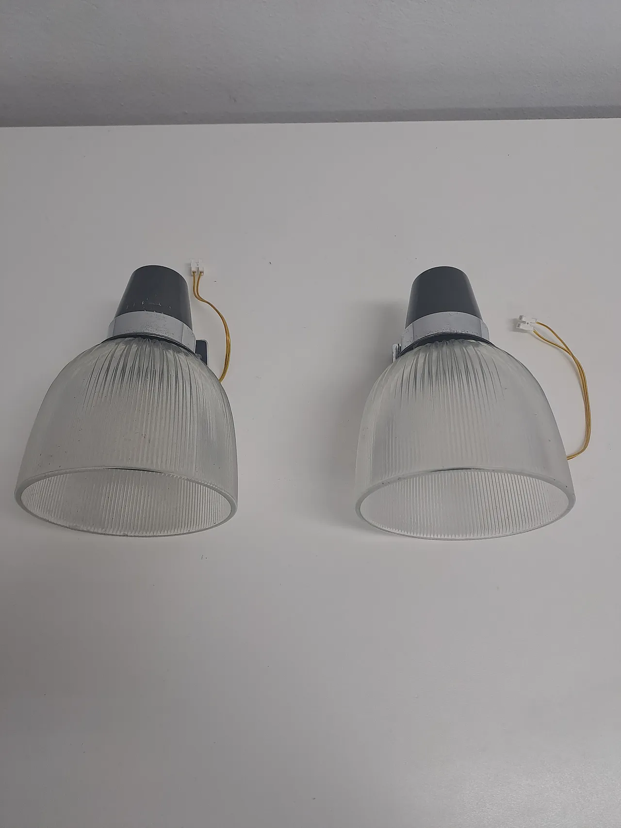 Pair of LP5 wall lights by Ignazio Gardella for Azucena, 1950s 4