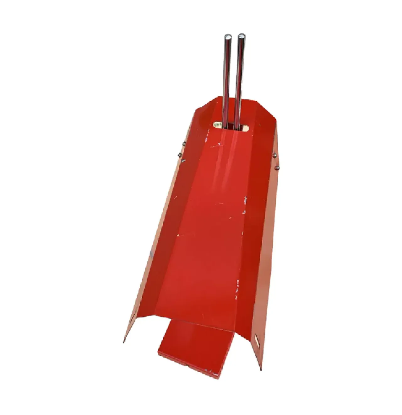 Red desk lamp by J. Hurka for Lidokov, 1960s 7