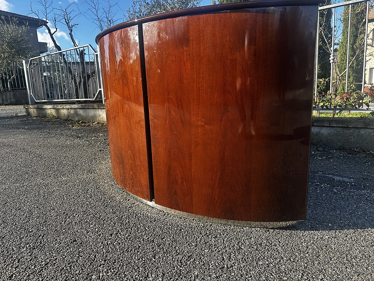 MB7 Curvo sideboard by Luigi Caccia Dominioni for Azucena, 1970s 10