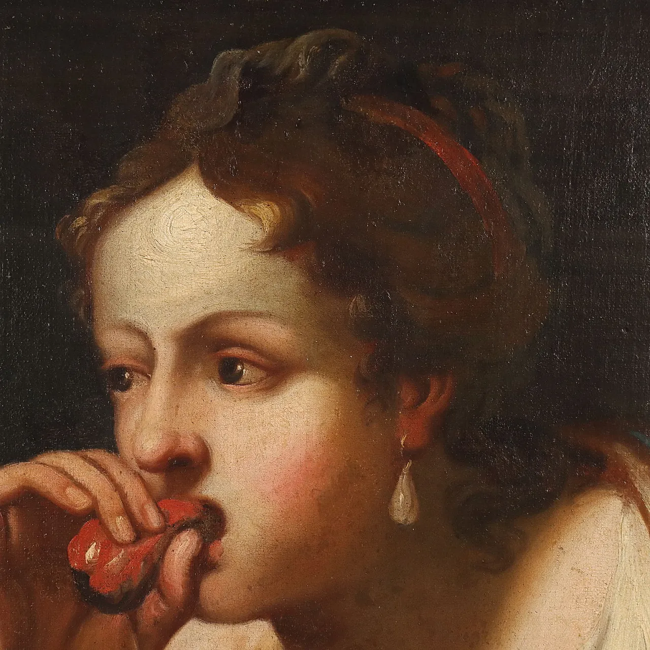 The Suicide of Portia, oil on canvas, 18th century 4