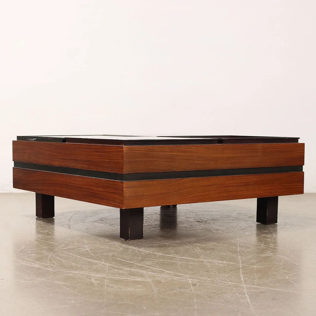 Tavolino da salotto in teak di Carlo Hanuer per Forma, anni '60 7