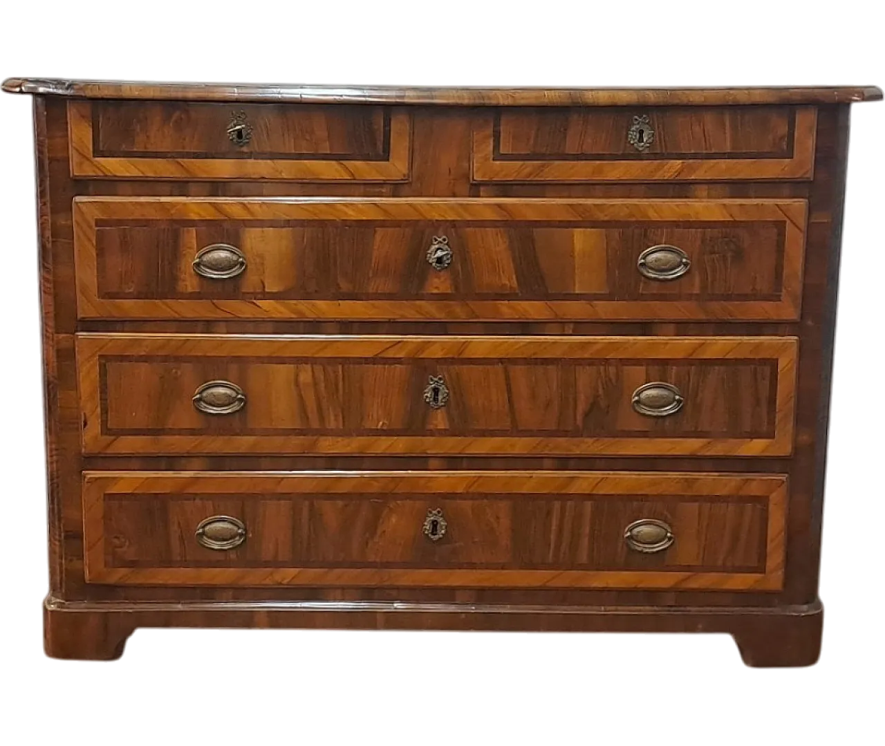 Paneled Chest of drawers made in Veneto Italy, 18th century 13