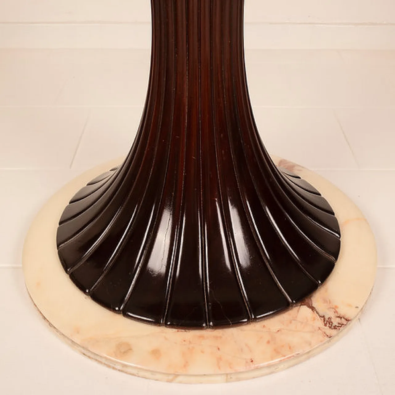 Marble and mahogany table by Osvaldo Borsani, 1940s 9