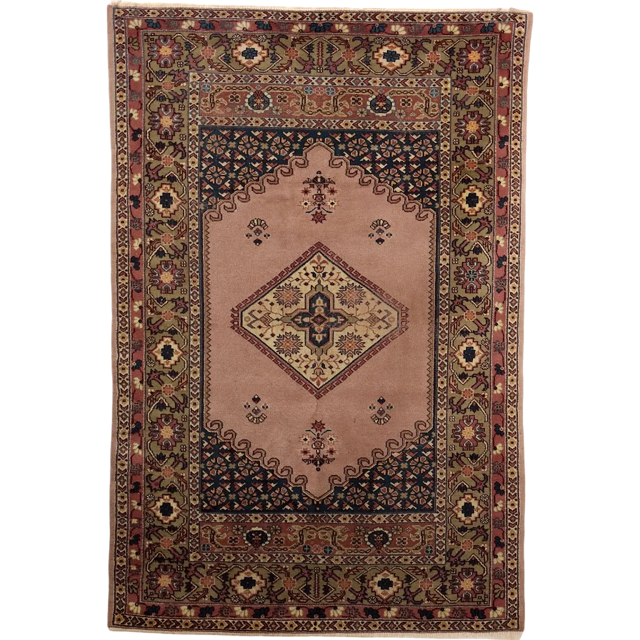 Melas wool rug with heavy knot, late 20th century 7