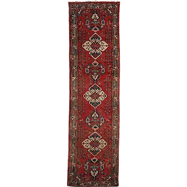 Serabend cotton and wool rug with heavy knot, late 20th century