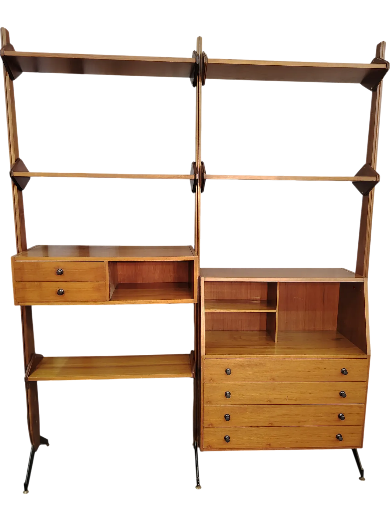 Bookcase in Swedish style, 60s 13