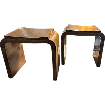 Pair of stools, 50s