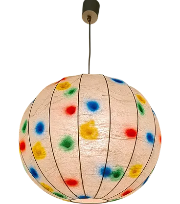 Lampadario di Cocoon Crèation, anni '70