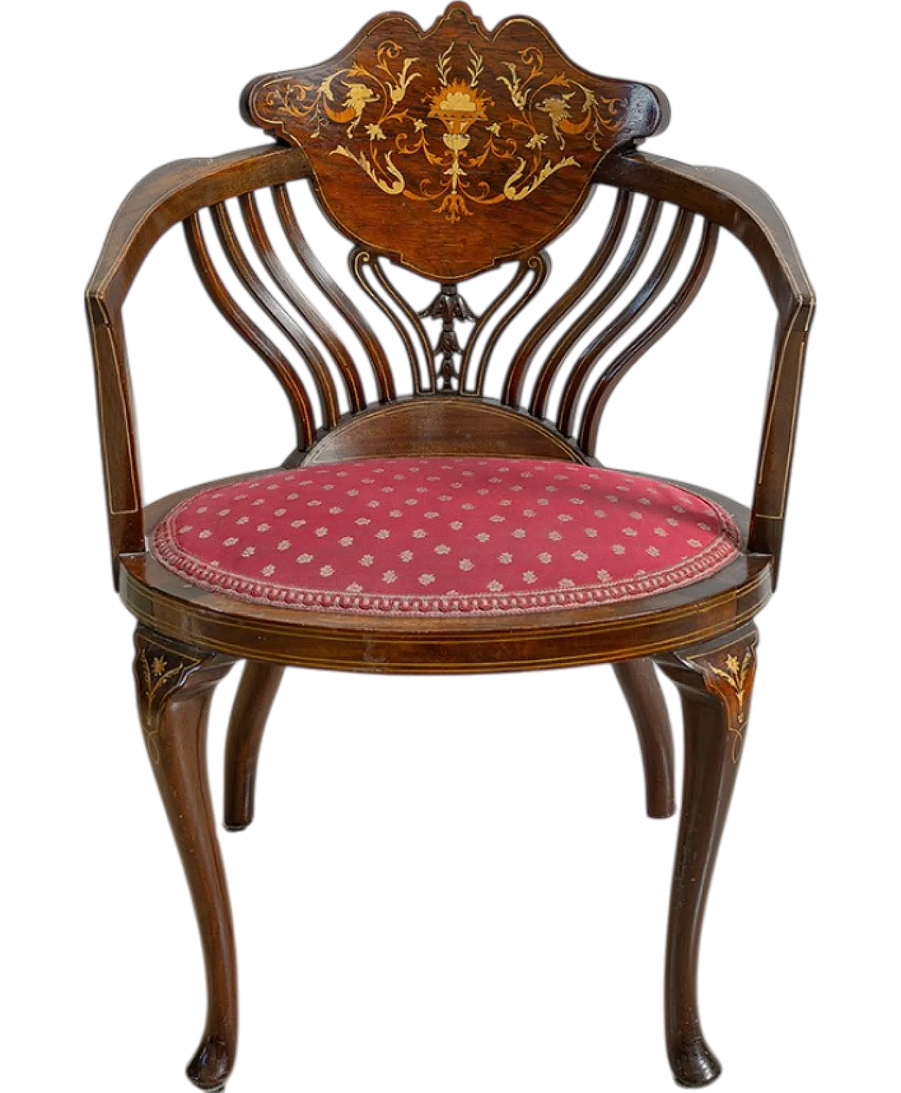 Edwardian armchair in mahogany, '800 7