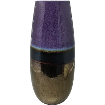 Space Age Vase in Ceramic by Brambilla, 1970s