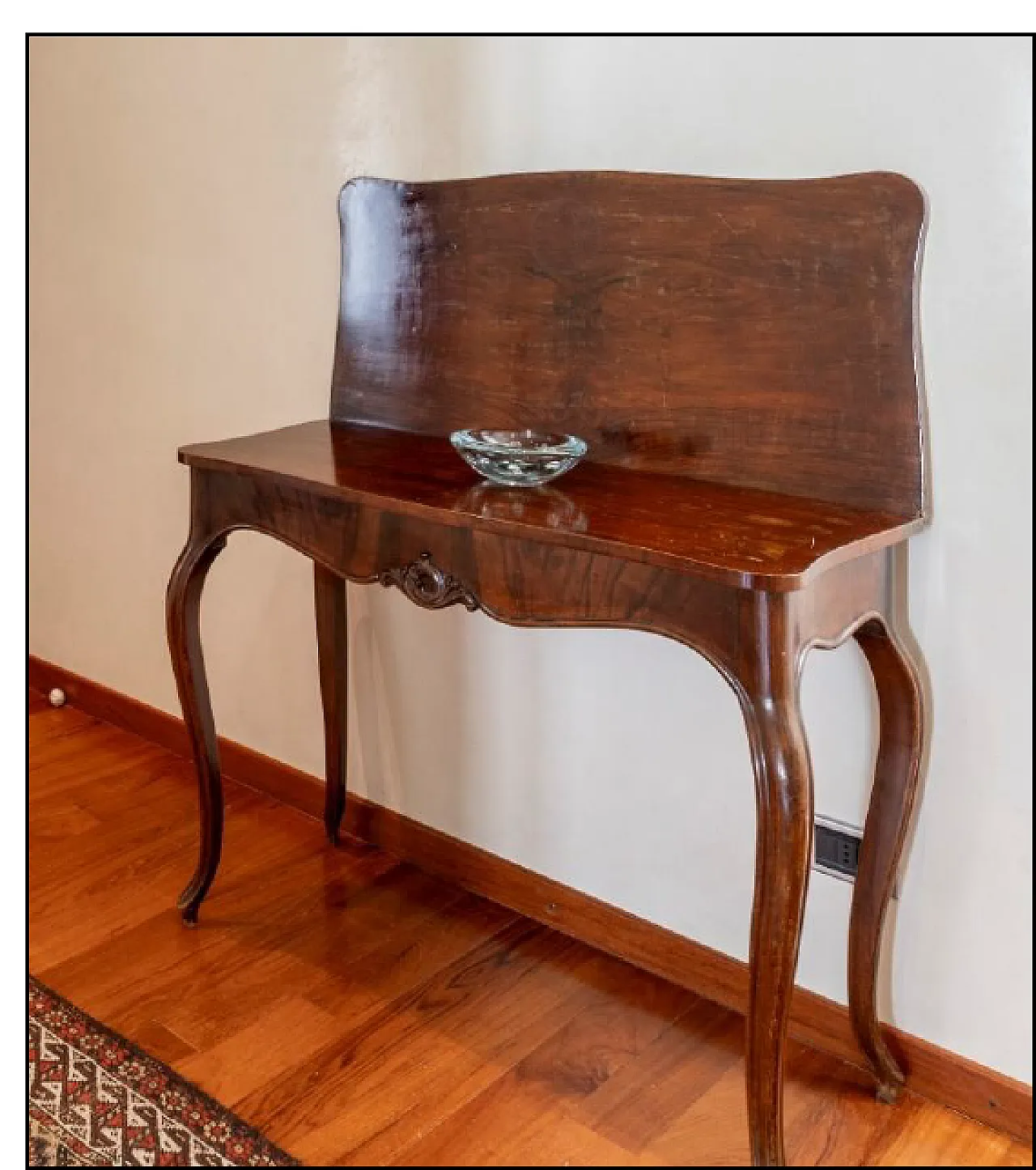 Folding Italian console table in Loui Philipe style, 20th century 1