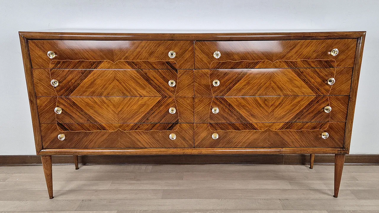 Milanese Art Deco dresser, 50s 3