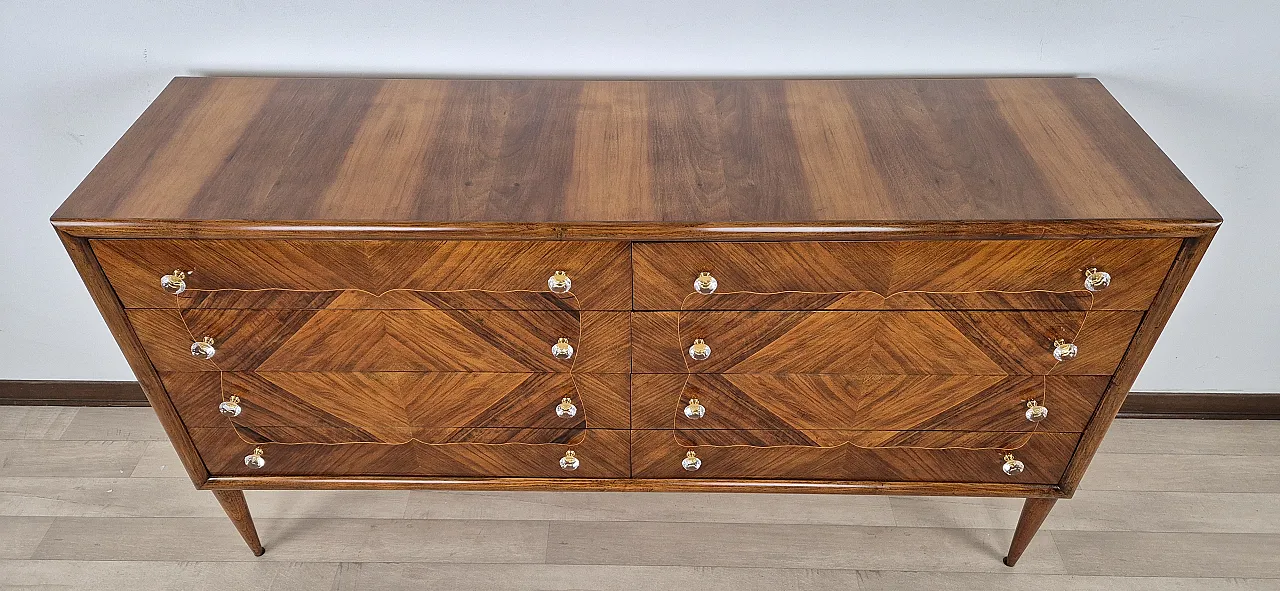 Milanese Art Deco dresser, 50s 5