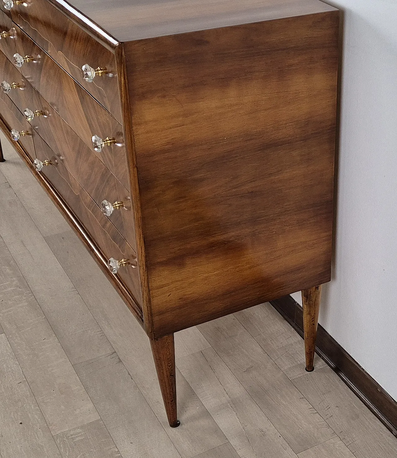 Milanese Art Deco dresser, 50s 6