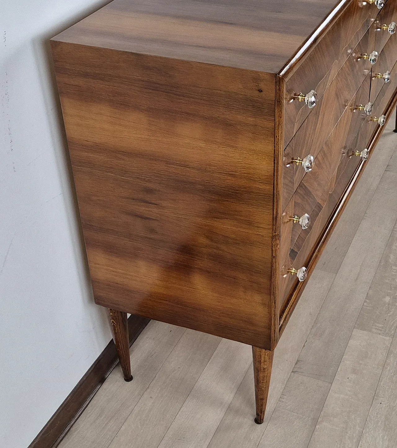 Milanese Art Deco dresser, 50s 7