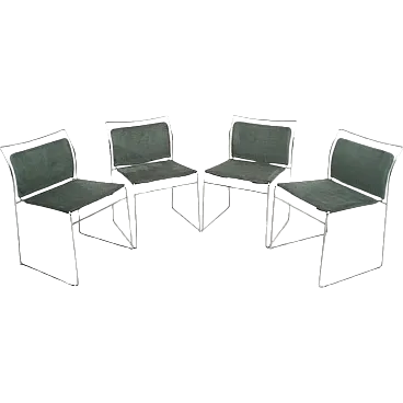 Set of 4 Tulu' chairs by K.Takahama for Simon Gavina 70's, Italy