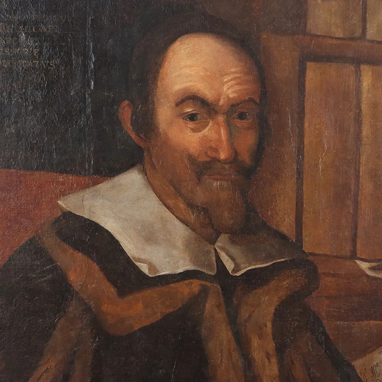 Male Portrait, oil on canvas, 17th century 3