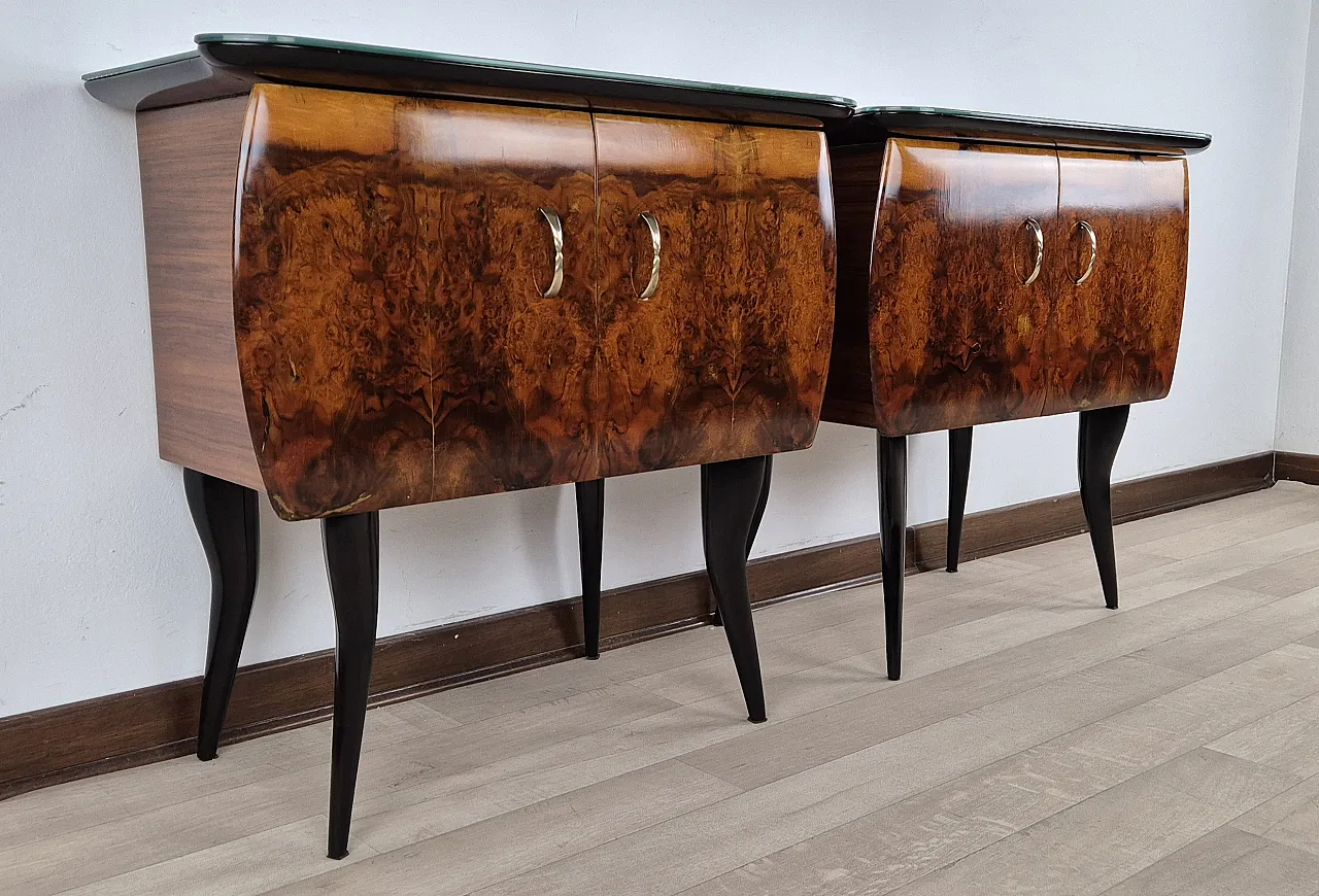 Mid Century "Butterfly" Nightstands 3