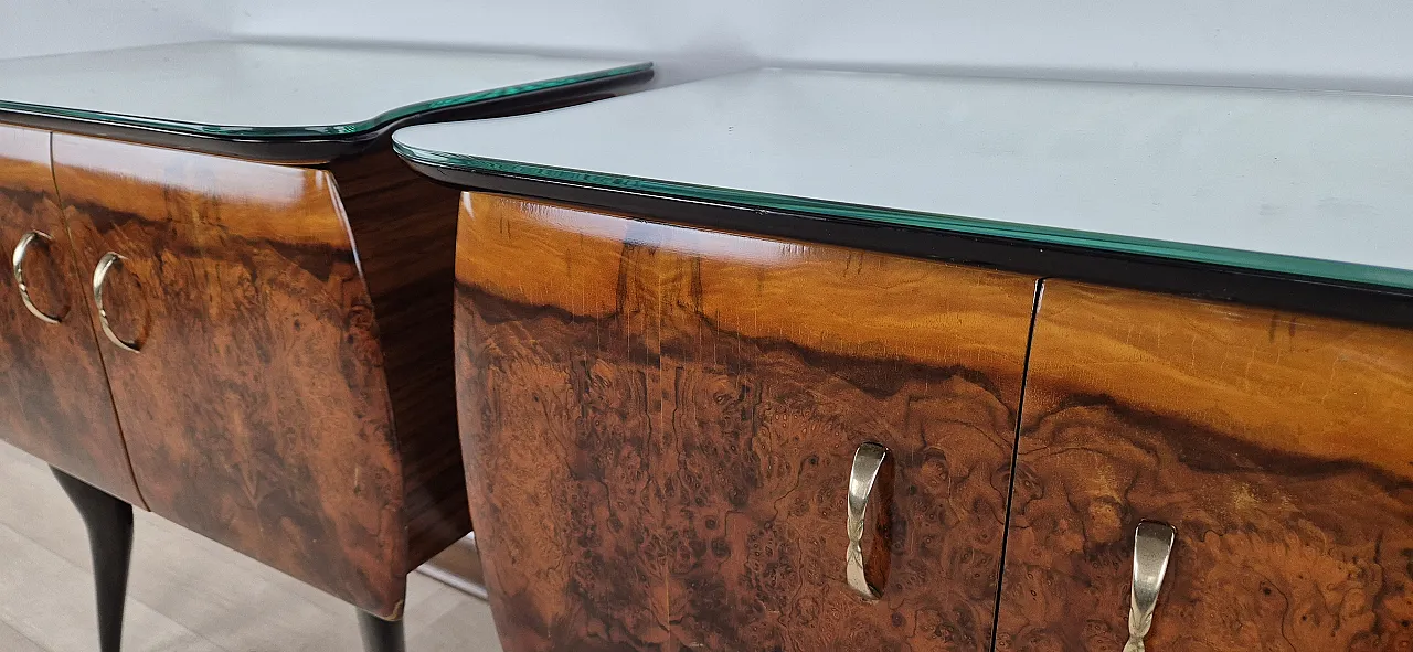 Mid Century "Butterfly" Nightstands 12